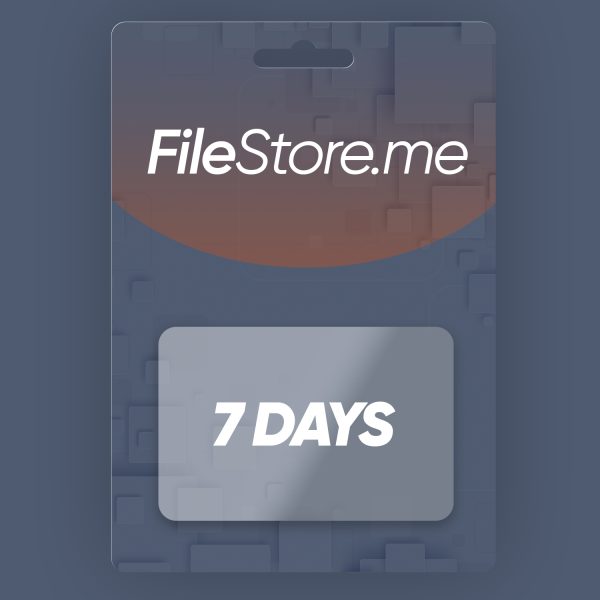 FileStore 1 Haftalık Kod